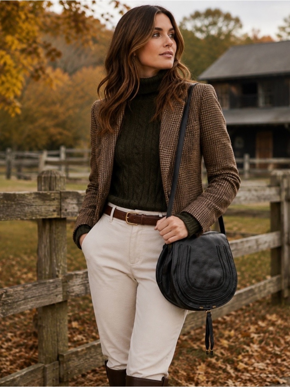 CHLOÉ LEATHER CROSSBODY BAG